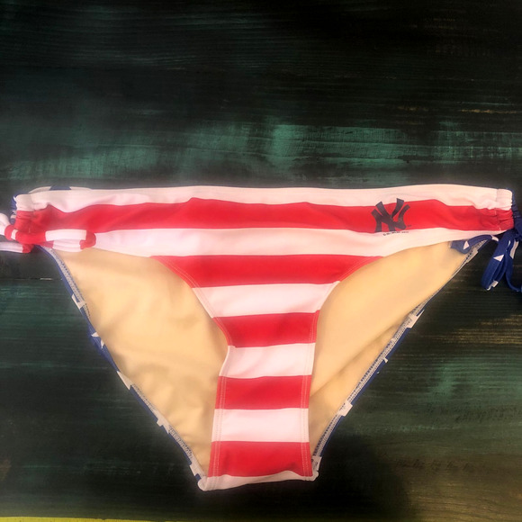 MLB XXL American Flag Yankees Bikini - Picture 3 of 10
